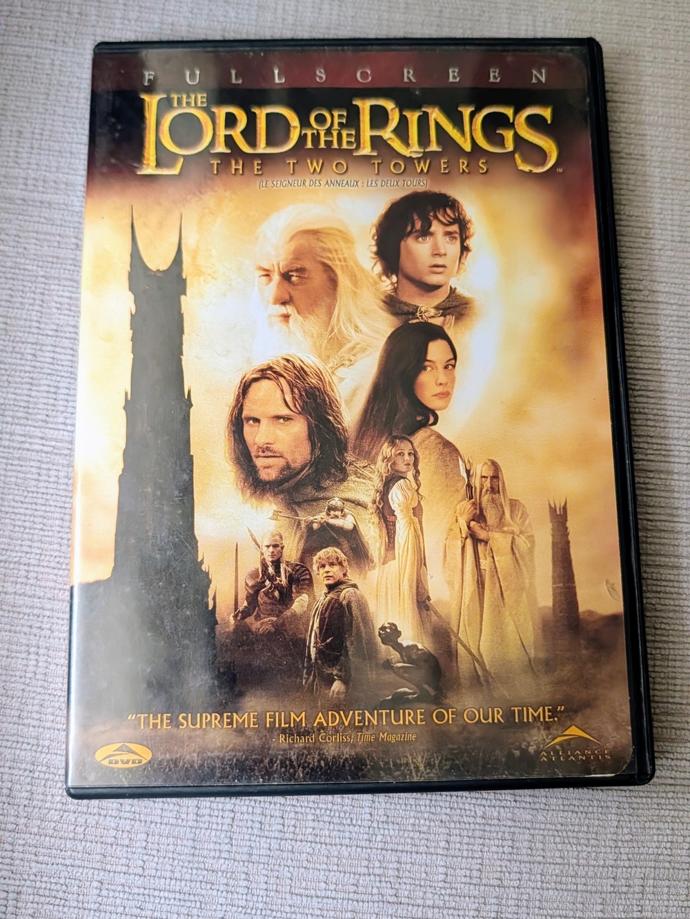 The Lord of the Rings: The Two Towers DVD Movie
